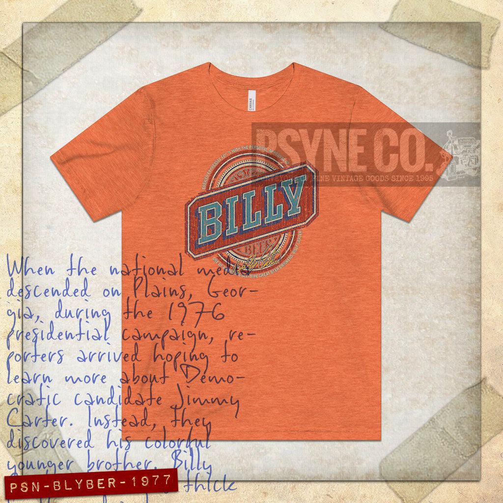 Billy Beer 1977 Vintage Men's T-Shirt