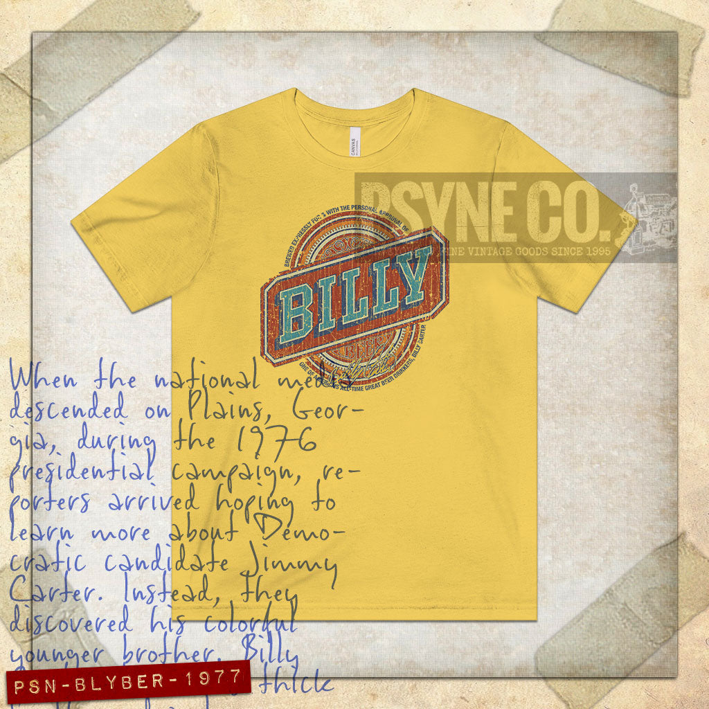 Billy Beer 1977 Vintage Men's T-Shirt