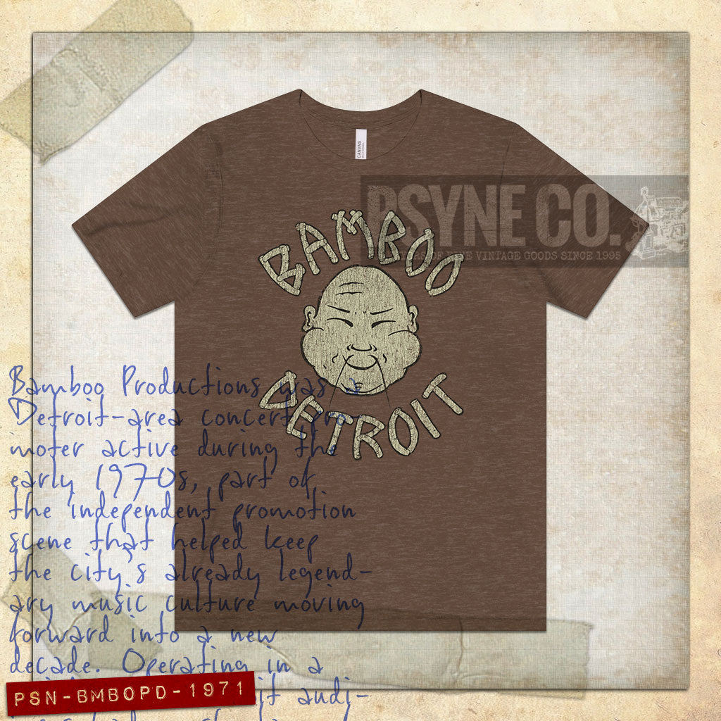 Bamboo Productions Detroit 1971 FB Vintage Men's T-Shirt