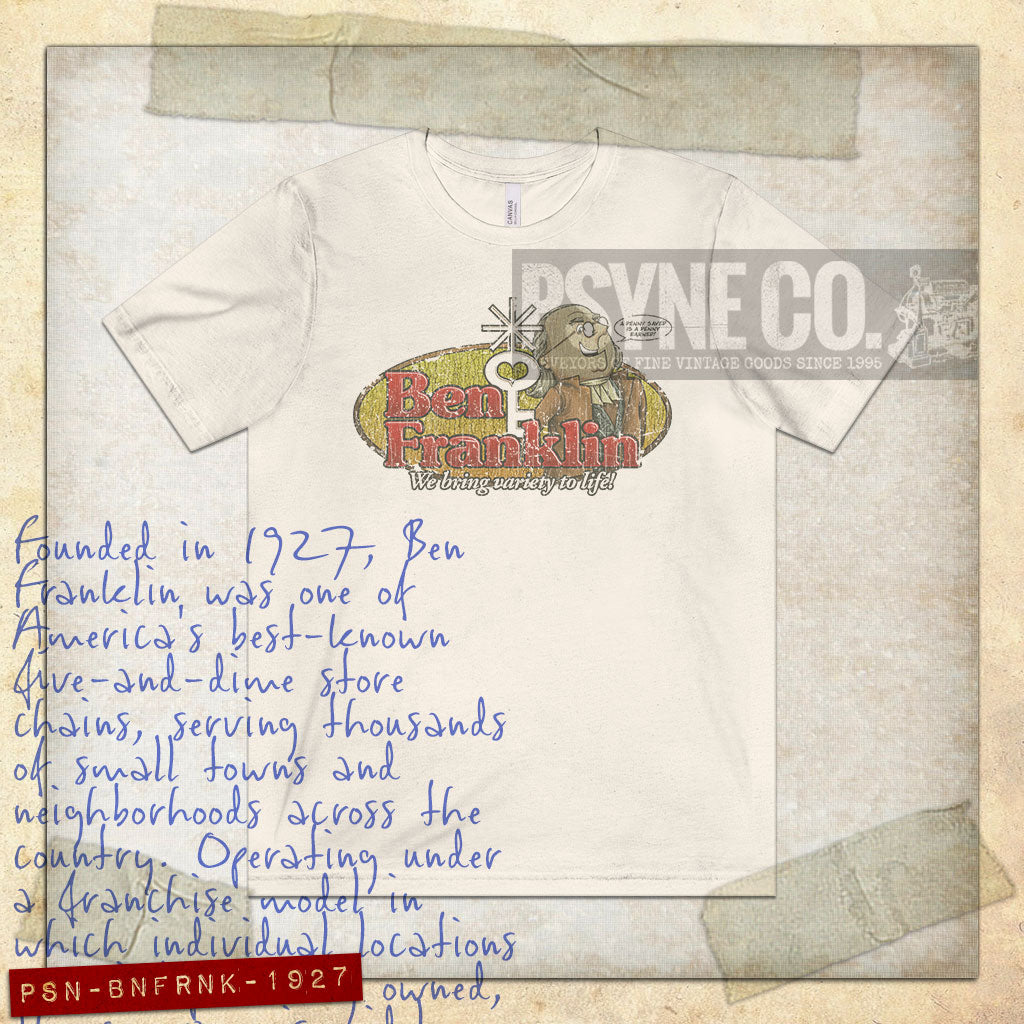 Ben Franklin 1927 Vintage Men's T-Shirt