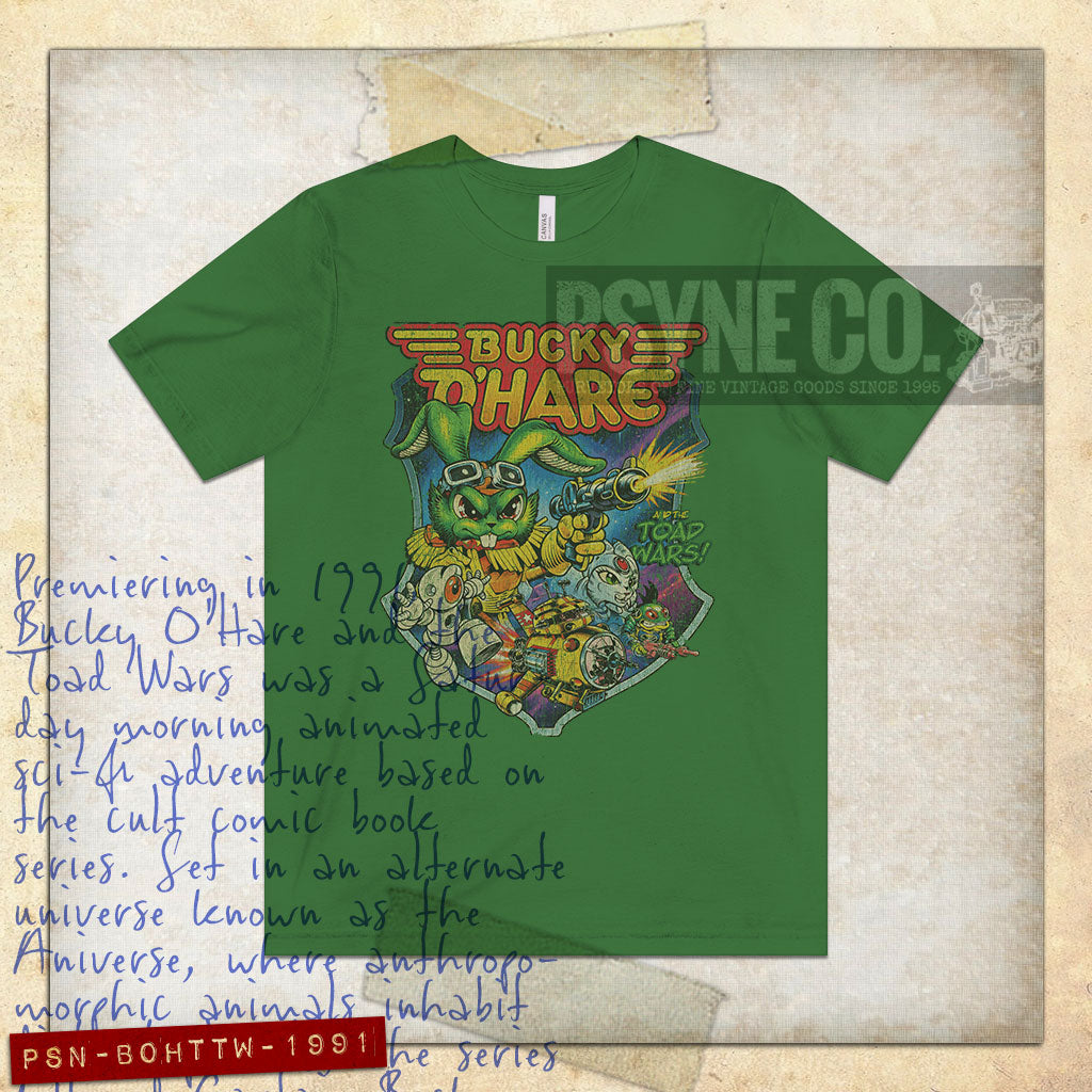 Bucky O'Hare and the Toad Wars 1991 Vintage Men's T-Shirt
