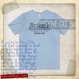 Brian's Boat Works & Marina 1986 Vintage Men's T-Shirt
