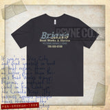 Brian's Boat Works & Marina 1986 Vintage Men's T-Shirt