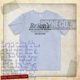 Brian's Boat Works & Marina 1986 Vintage Men's T-Shirt