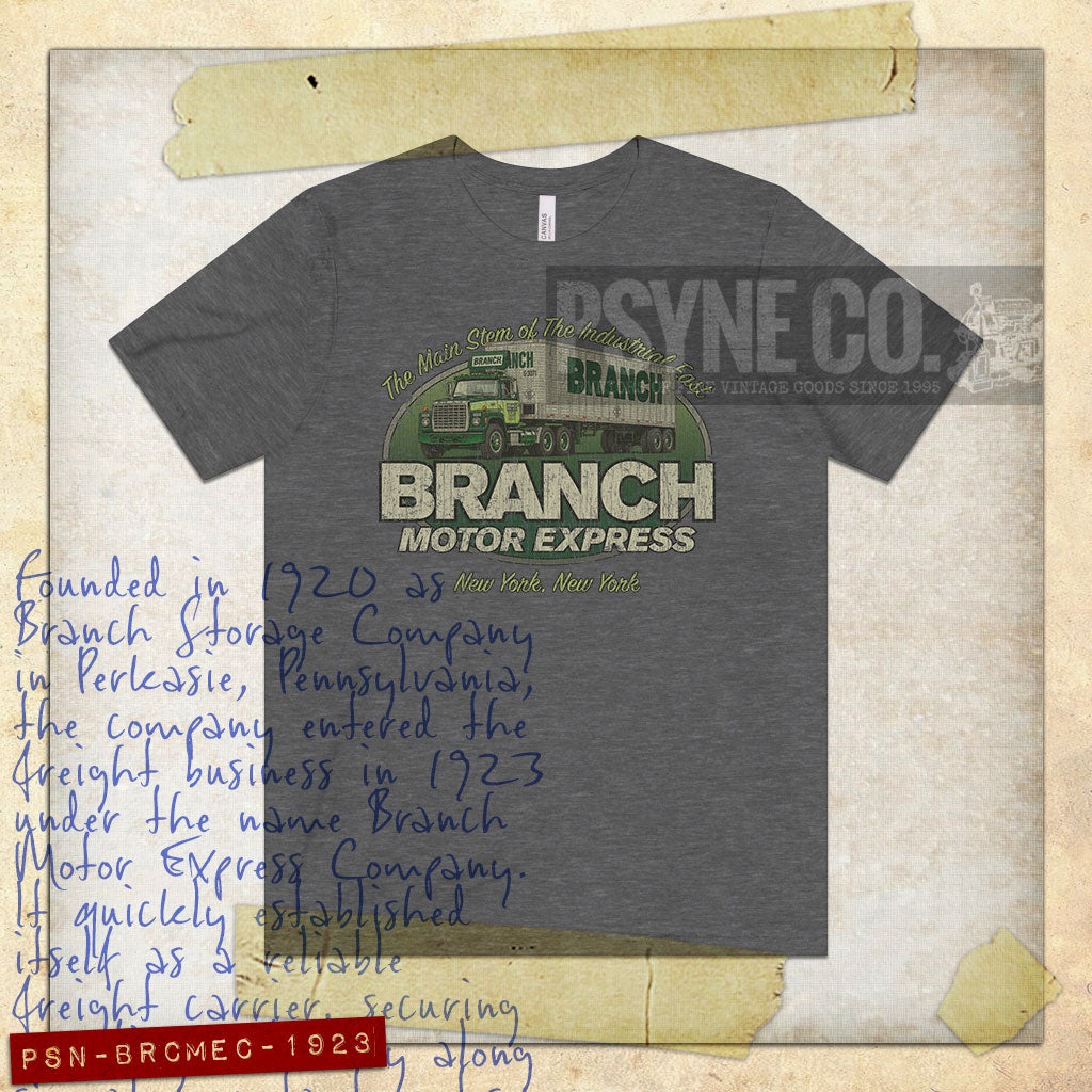 Branch Motor Express Company 1923 Vintage Men's T-Shirt