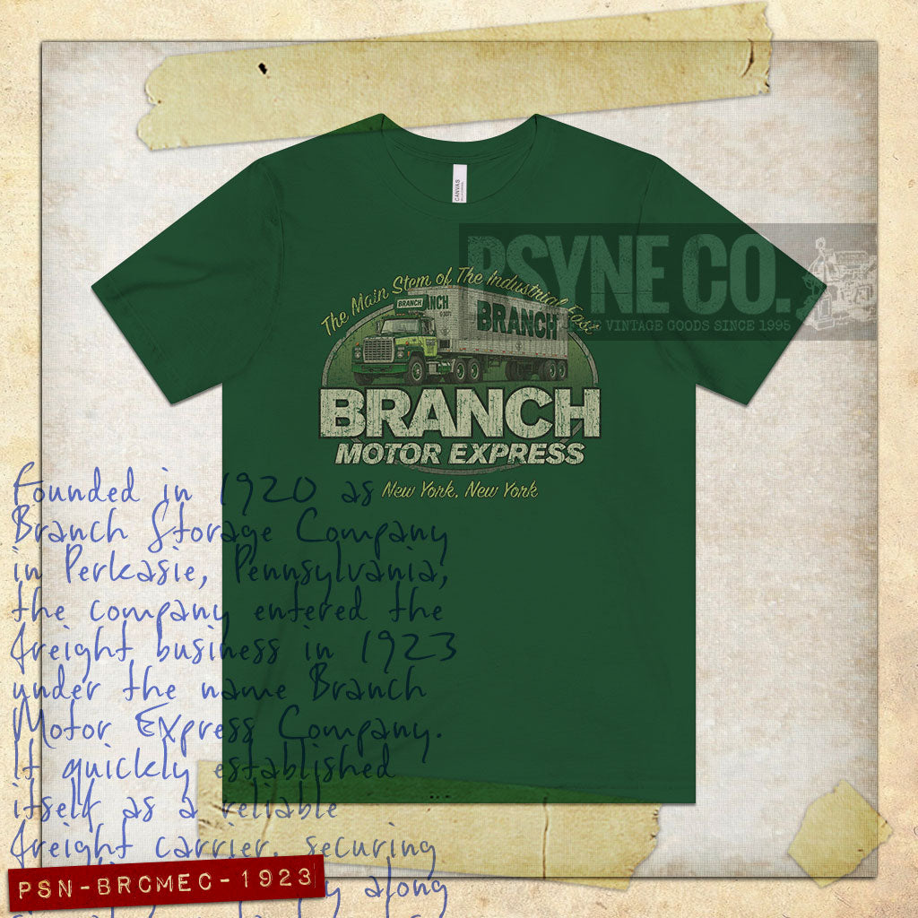 Branch Motor Express Company 1923 Vintage Men's T-Shirt