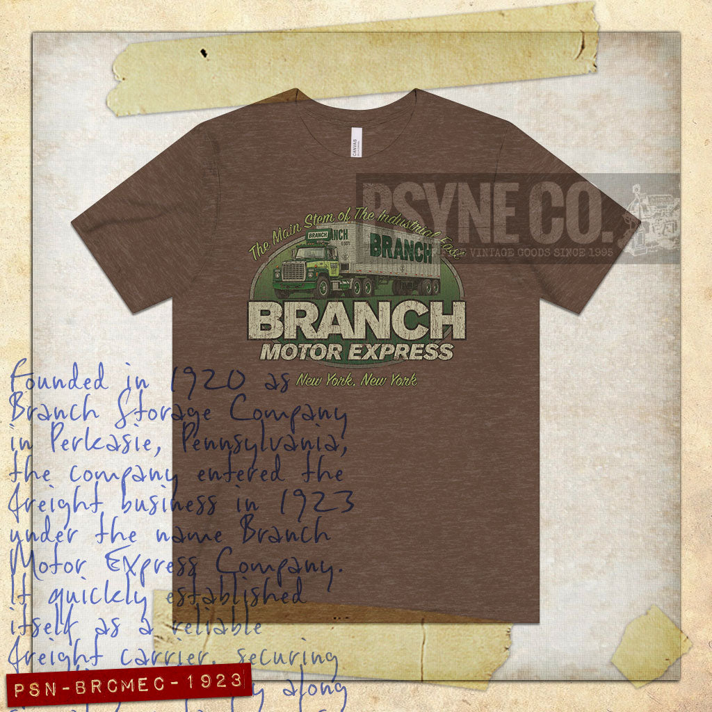 Branch Motor Express Company 1923 Vintage Men's T-Shirt