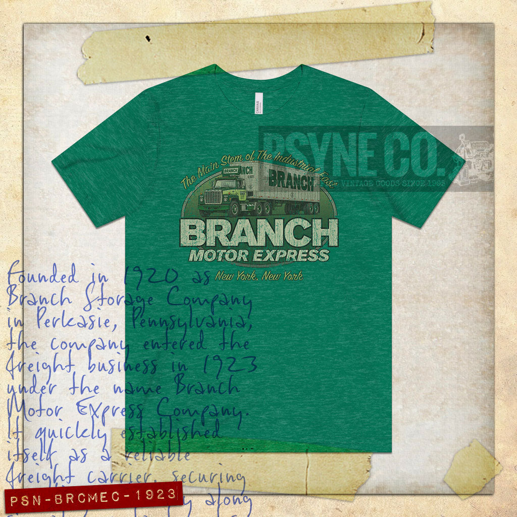 Branch Motor Express Company 1923 Vintage Men's T-Shirt