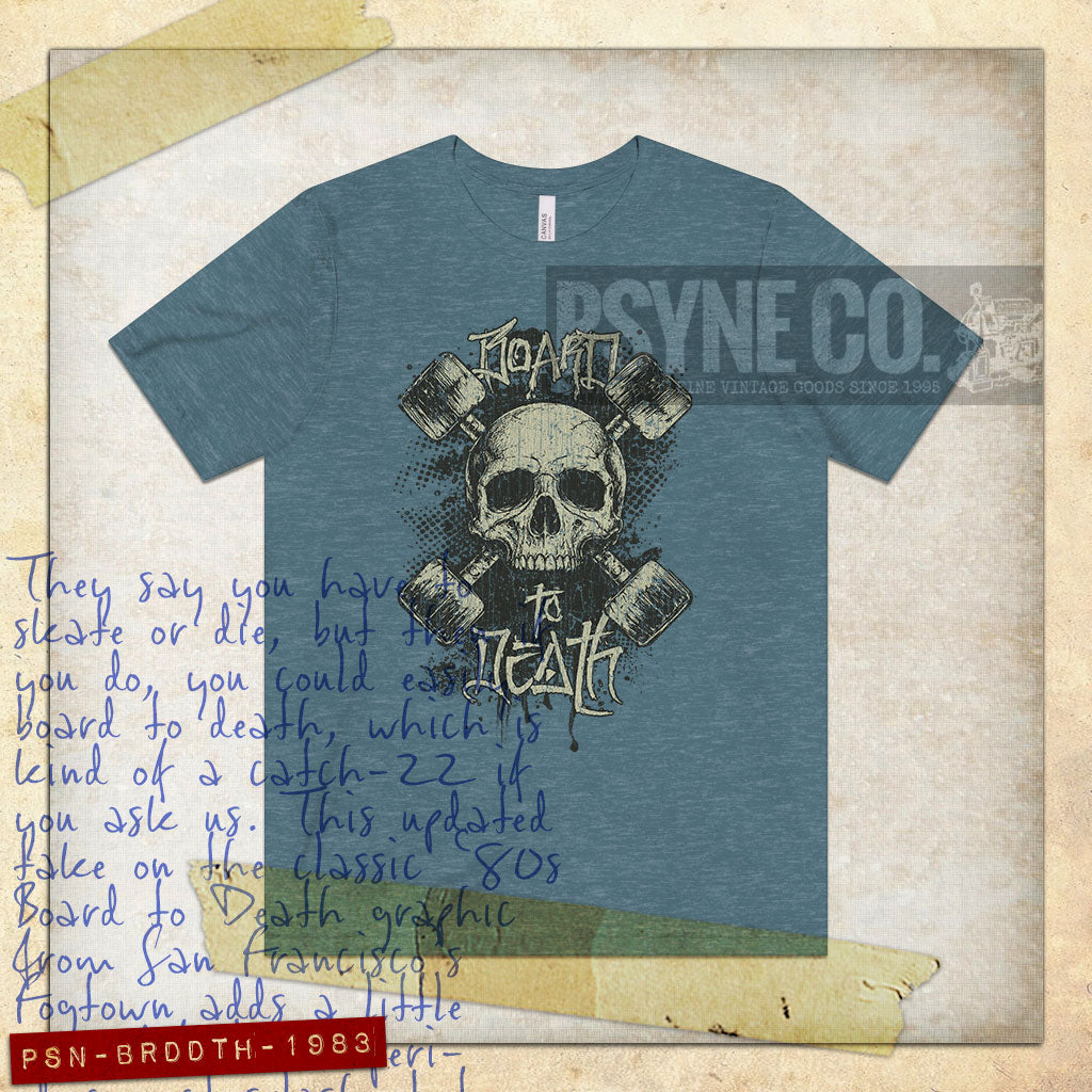 Board to Death 1983 Vintage Men’s T-Shirt