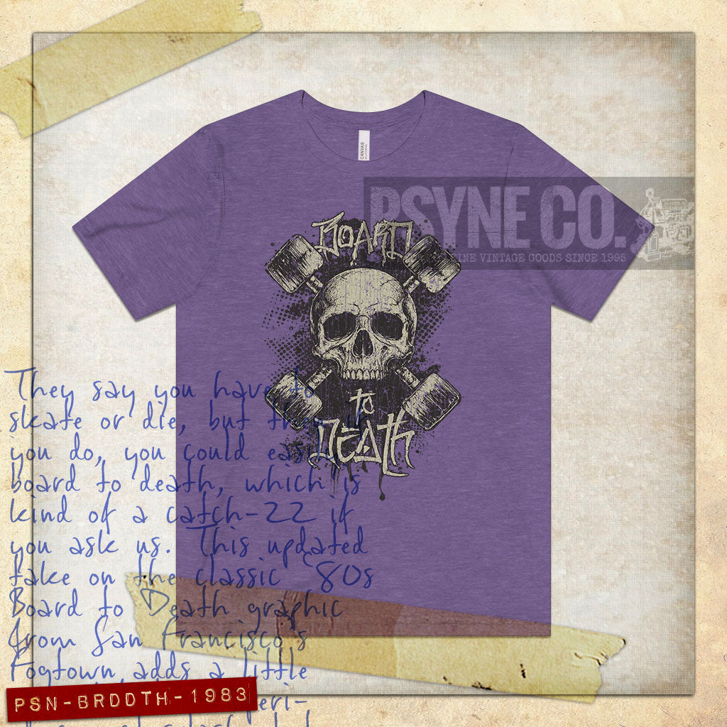 Board to Death 1983 Vintage Men’s T-Shirt