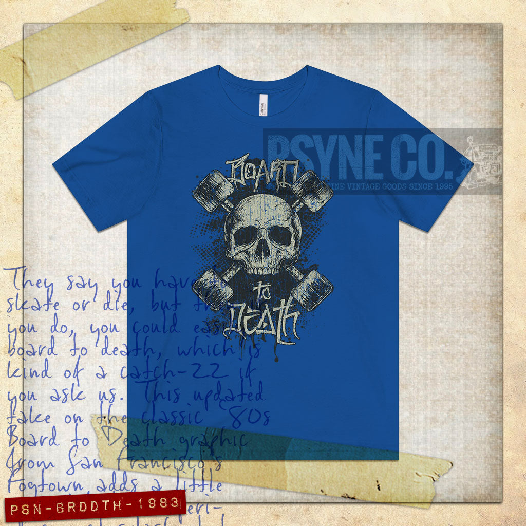 Board to Death 1983 Vintage Men’s T-Shirt