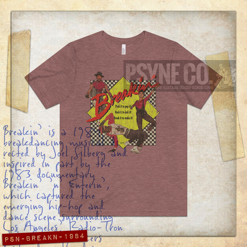 Breakin' 1984 Vintage Men’s T-Shirt