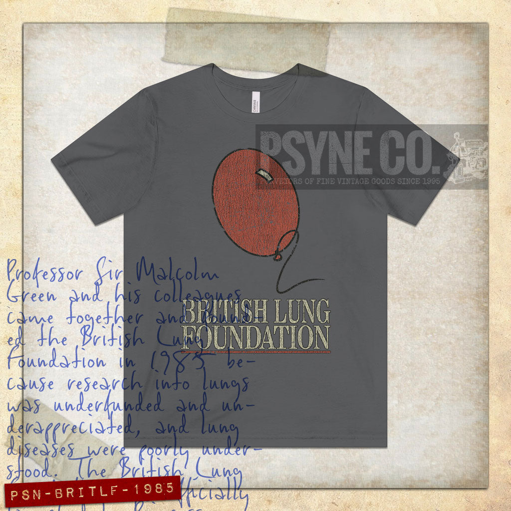 British Lung Foundation 1985 Vintage Men's T-Shirt