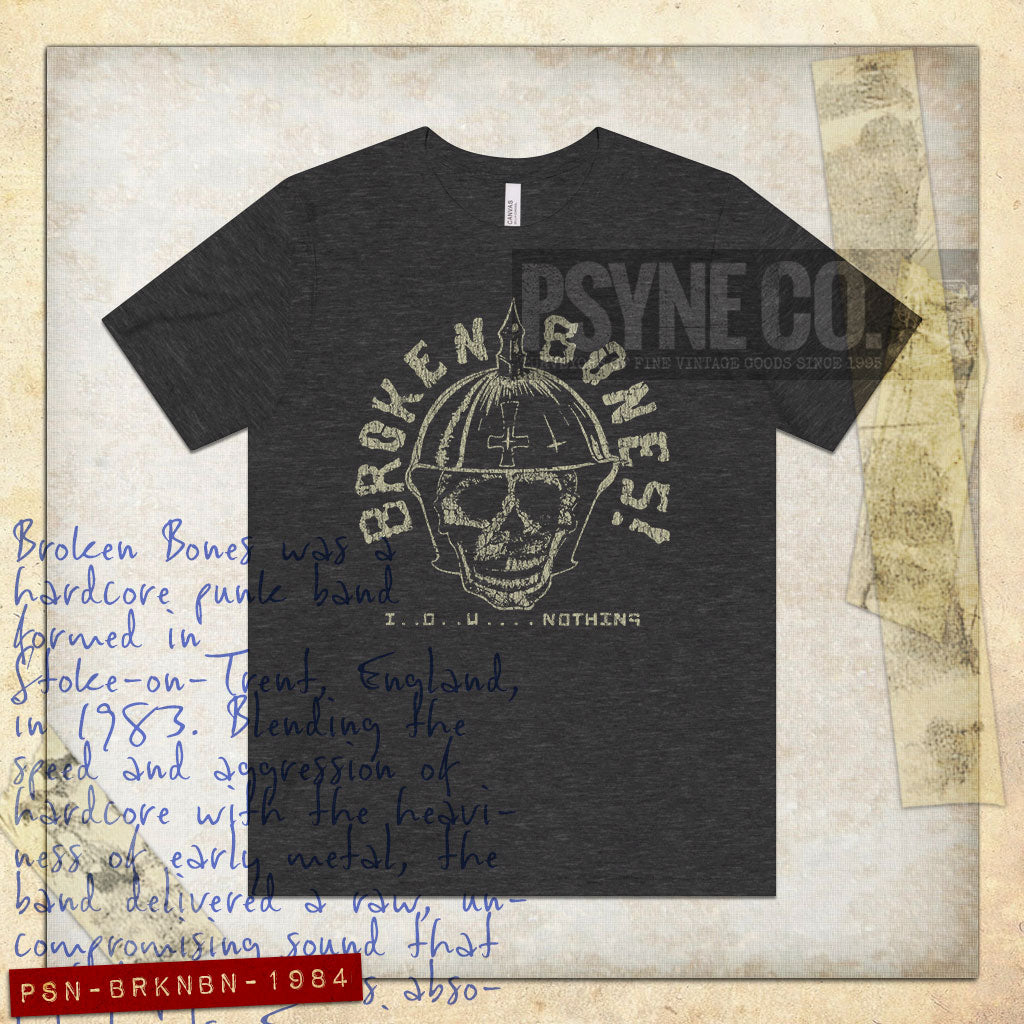 Broken Bones I..O..U....Nothing 1984 Vintage Men's T-Shirt