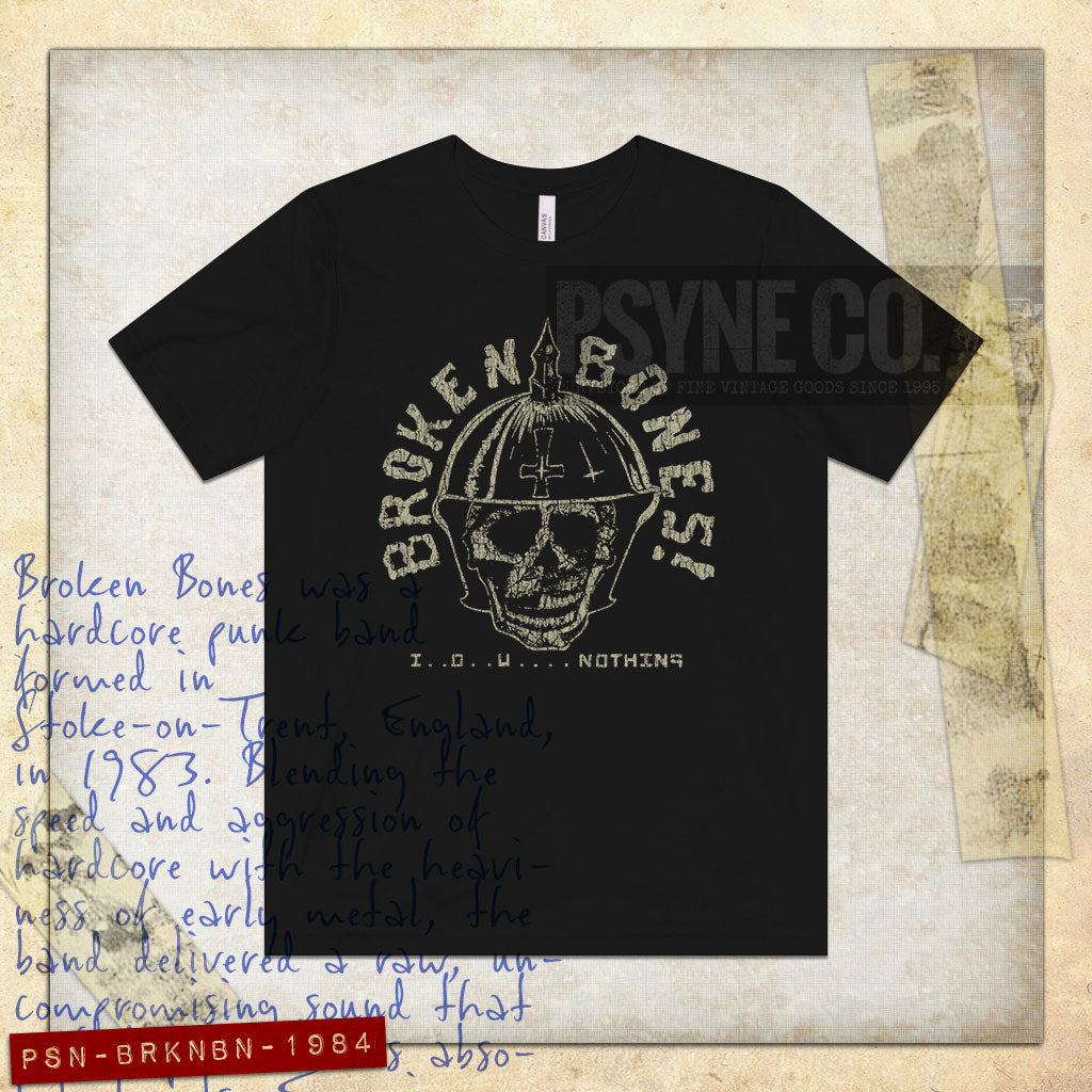 Broken Bones I..O..U....Nothing 1984 Vintage Men's T-Shirt
