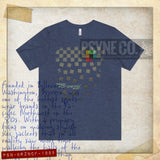 Breezin' Checker Falls 1985 Vintage Men's T-Shirt