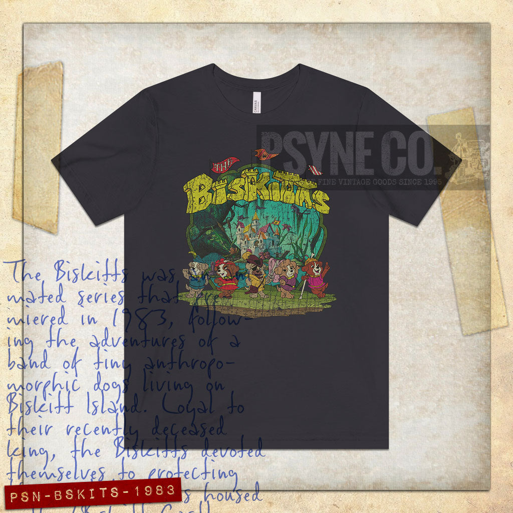 The Biskitts 1983 Vintage Men's T-Shirt