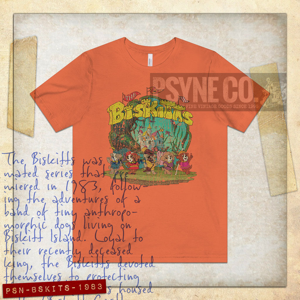The Biskitts 1983 Vintage Men's T-Shirt