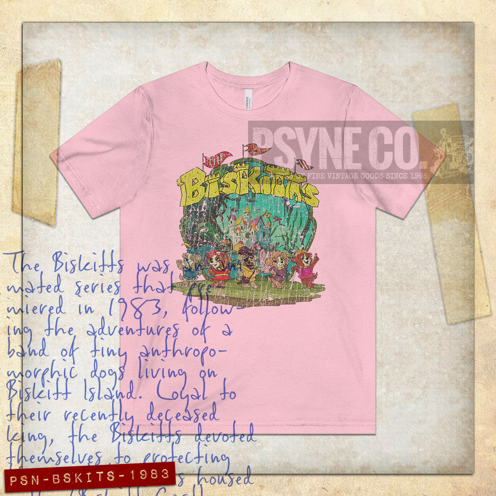 The Biskitts 1983 Vintage Men's T-Shirt