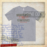 Broussard’s Flying Service 1963 Vintage Men's T-Shirt