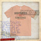 Broussard’s Flying Service 1963 Vintage Men's T-Shirt