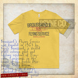 Broussard’s Flying Service 1963 Vintage Men's T-Shirt