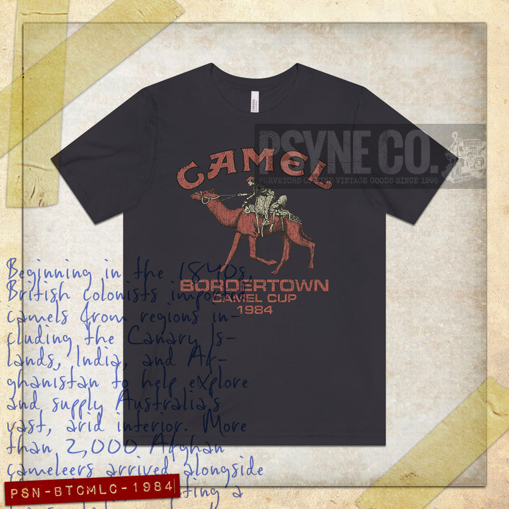 Bordertown Camel Cup 1984 Vintage Men’s T-Shirt