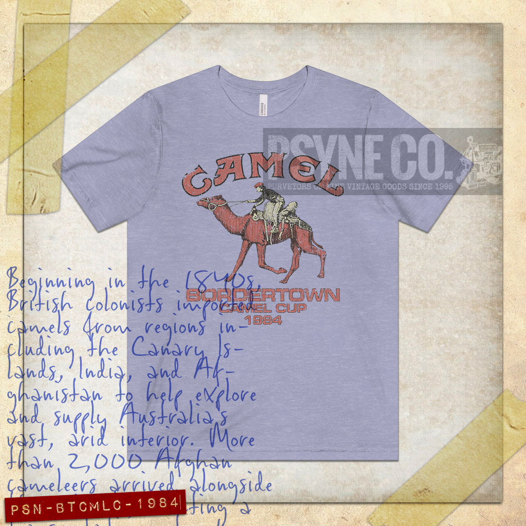 Bordertown Camel Cup 1984 Vintage Men’s T-Shirt