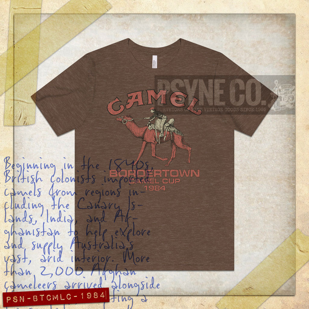 Bordertown Camel Cup 1984 Vintage Men’s T-Shirt