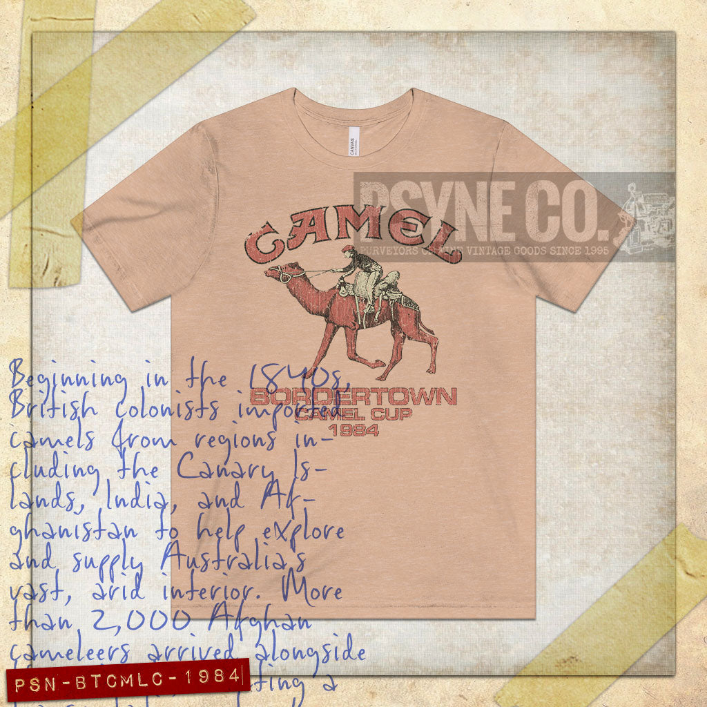 Bordertown Camel Cup 1984 Vintage Men’s T-Shirt