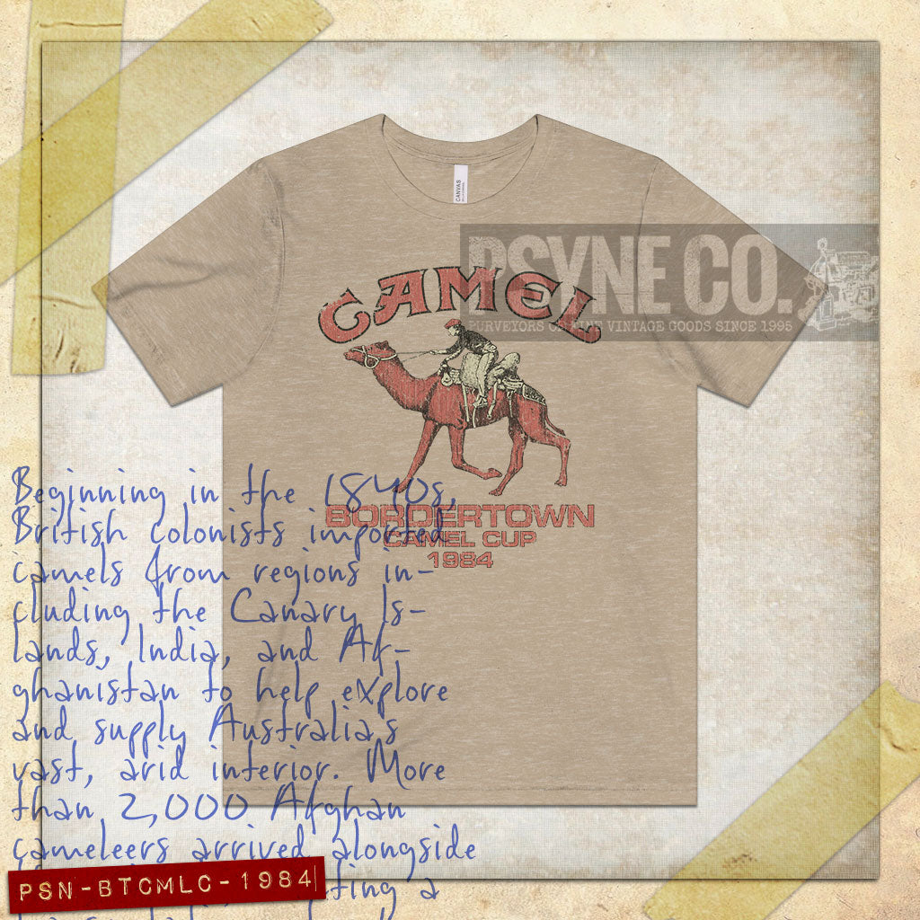 Bordertown Camel Cup 1984 Vintage Men’s T-Shirt