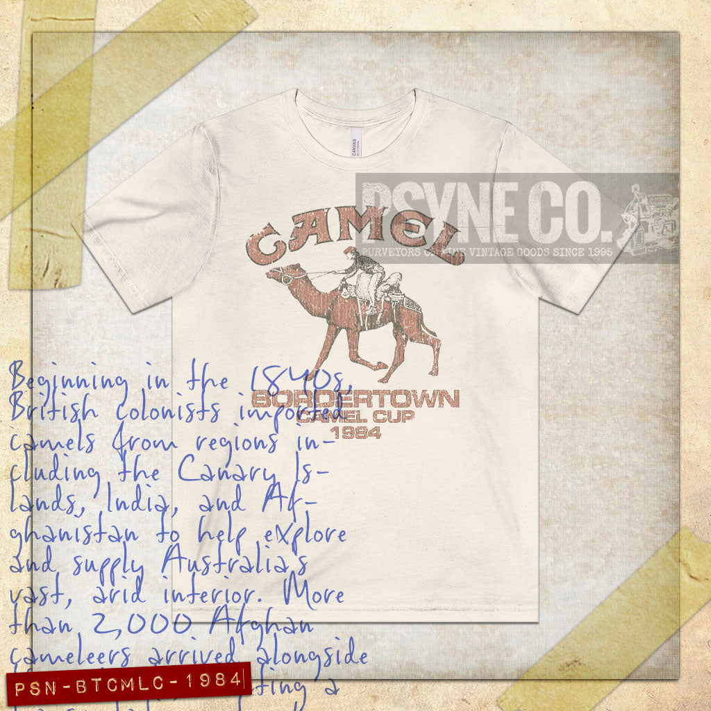 Bordertown Camel Cup 1984 Vintage Men’s T-Shirt