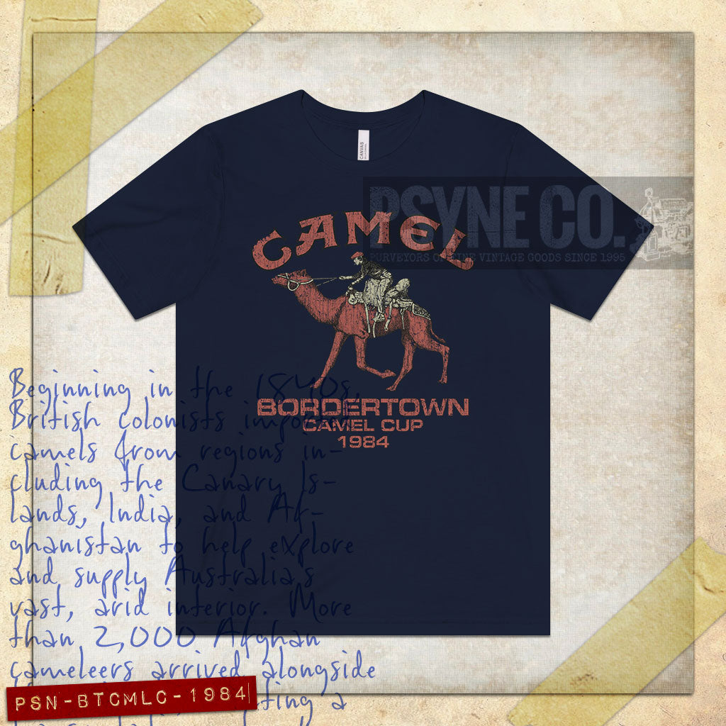 Bordertown Camel Cup 1984 Vintage Men’s T-Shirt