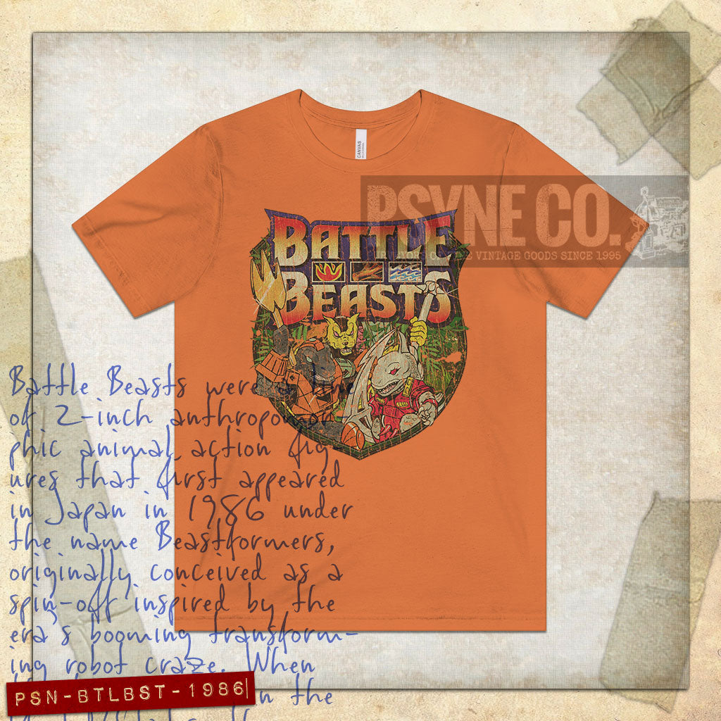 Battle Beasts 1986 Vintage Men's T-Shirt