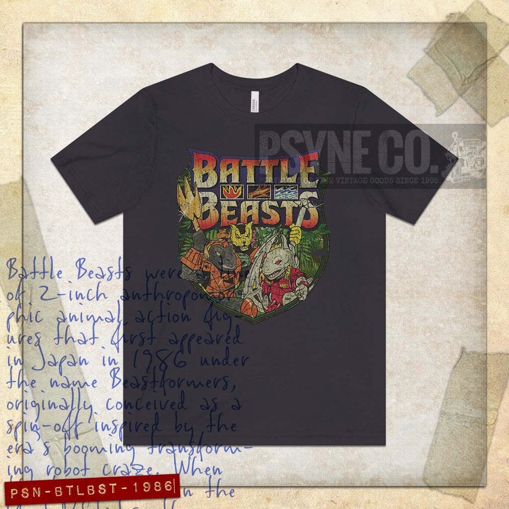 Battle Beasts 1986 Vintage Men's T-Shirt