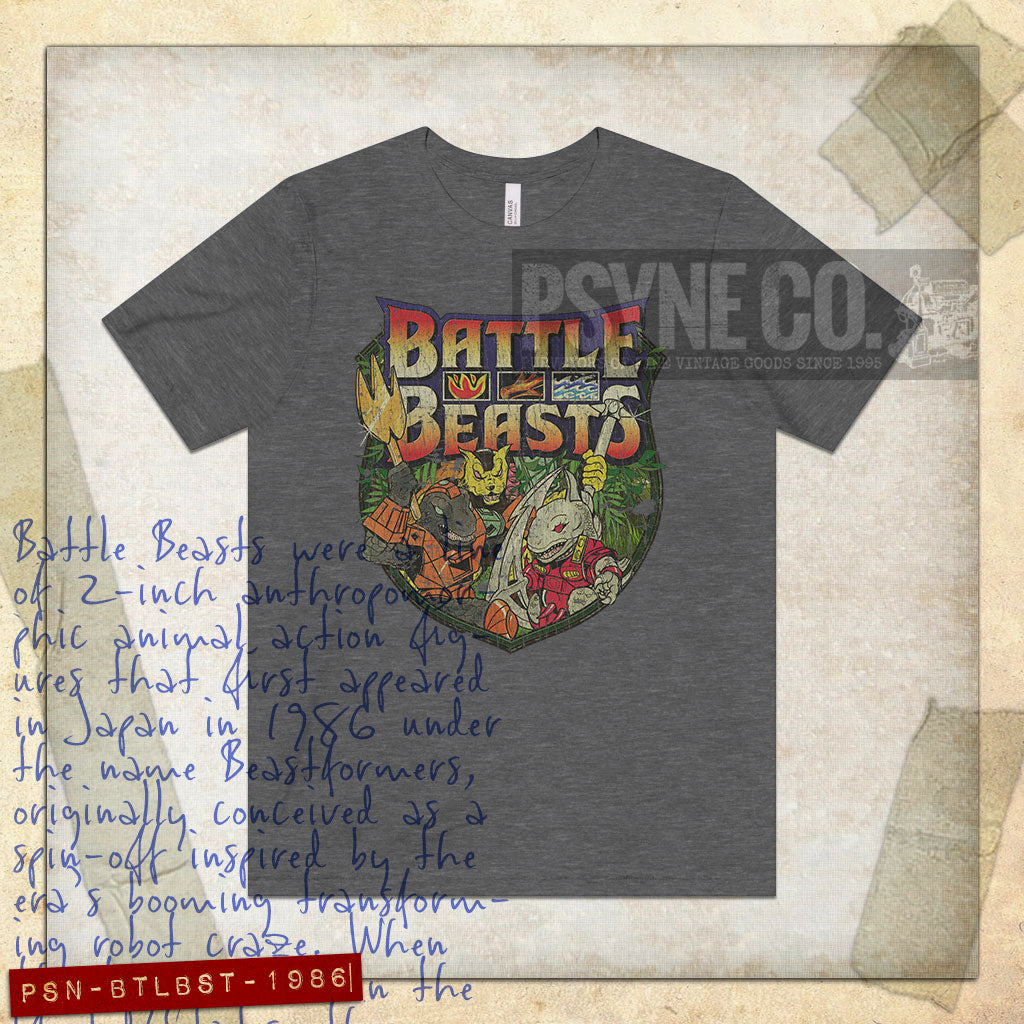 Battle Beasts 1986 Vintage Men's T-Shirt