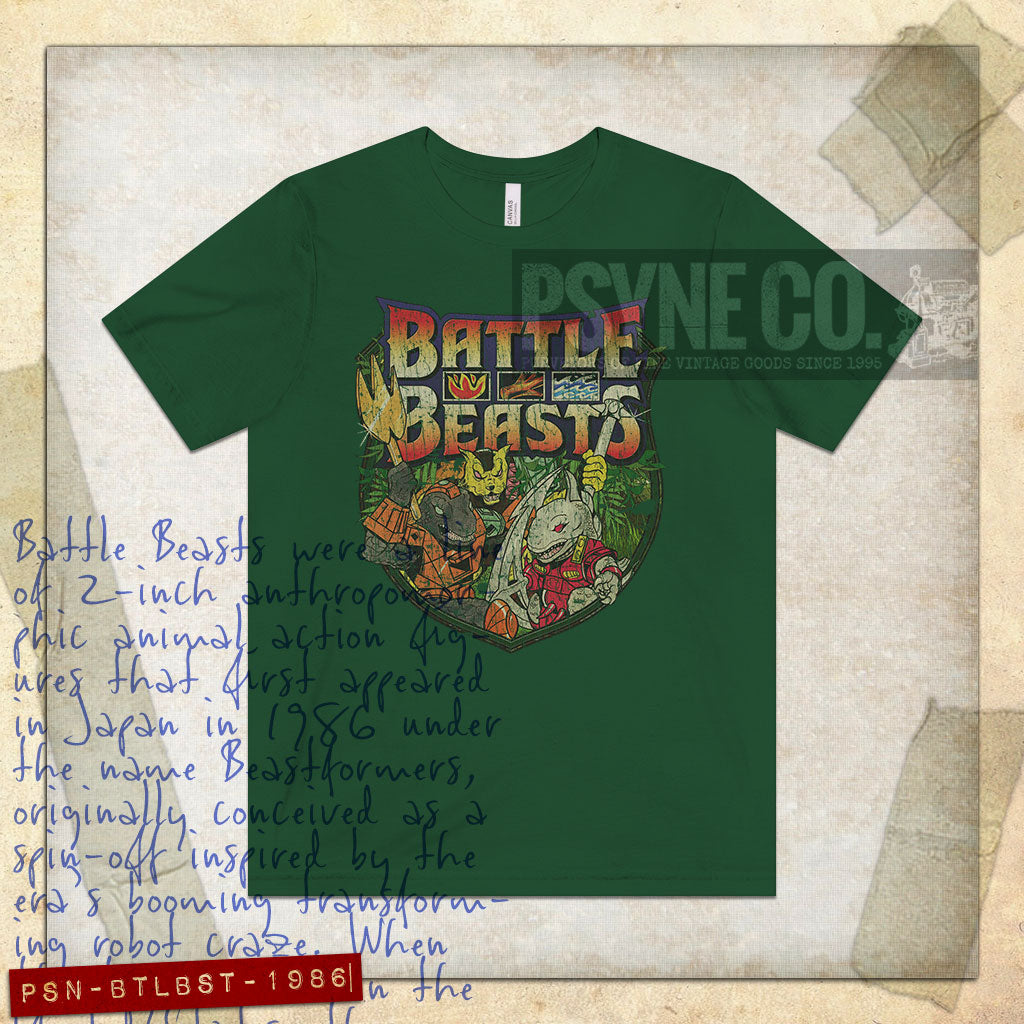 Battle Beasts 1986 Vintage Men's T-Shirt