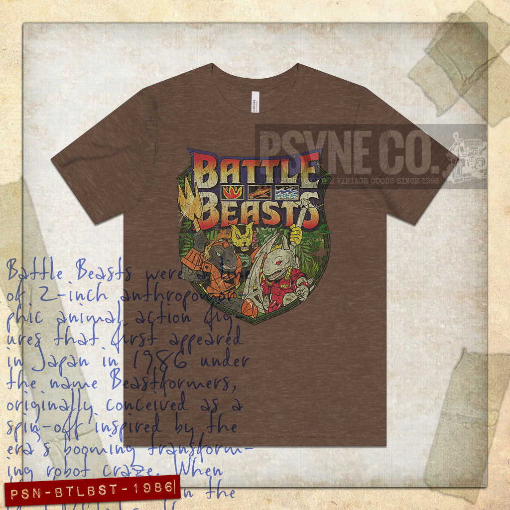 Battle Beasts 1986 Vintage Men's T-Shirt