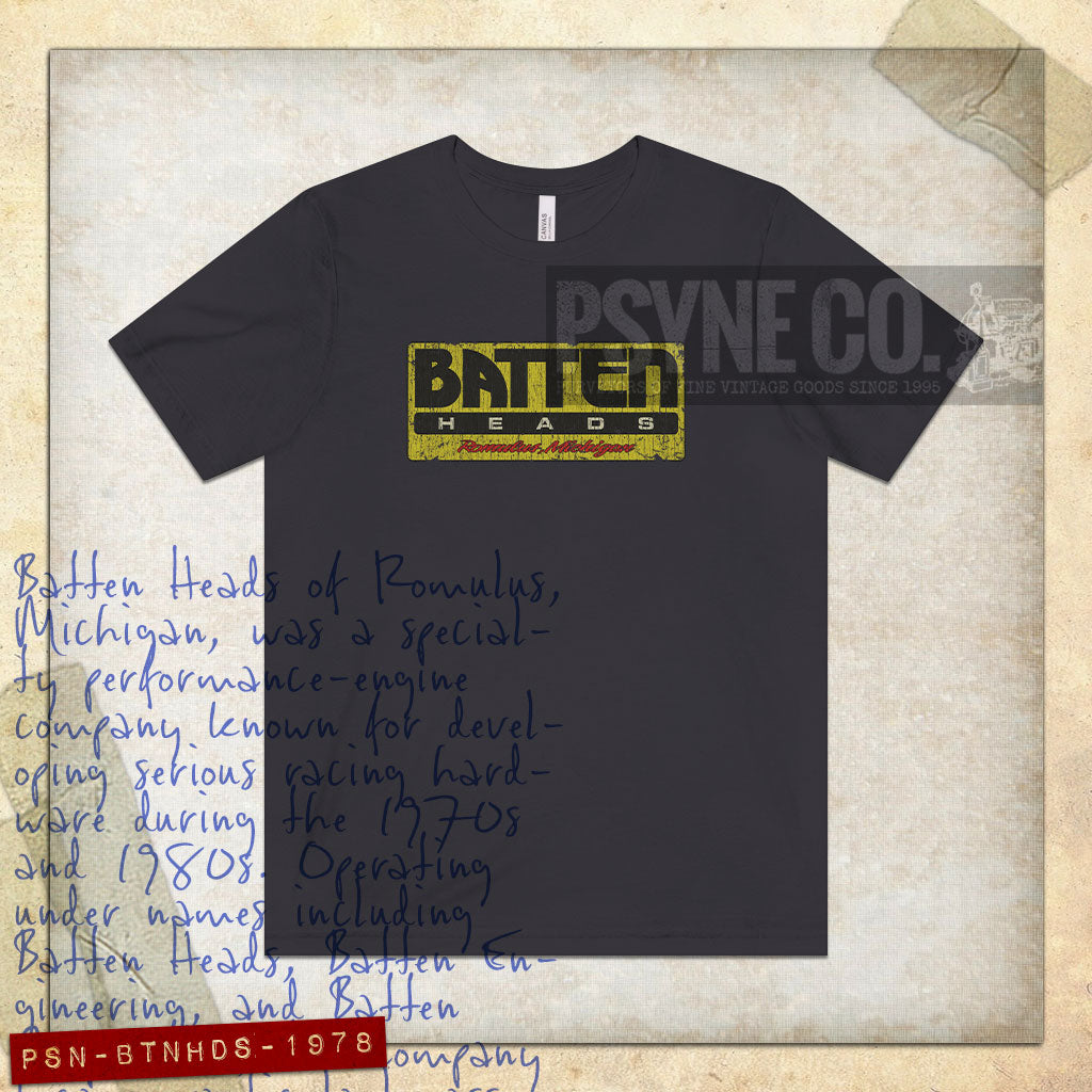 Batten Heads 1978 Vintage Men's T-Shirt