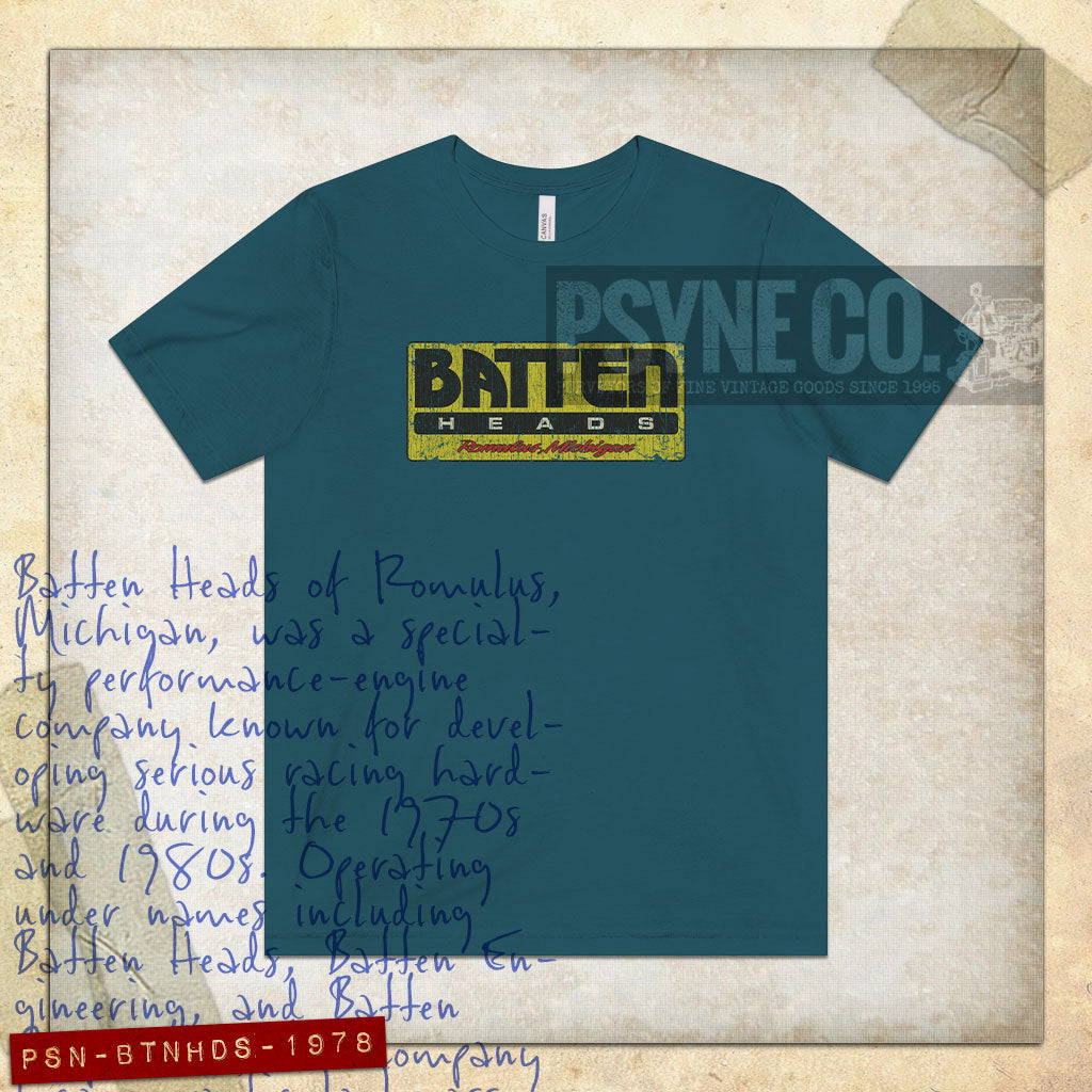 Batten Heads 1978 Vintage Men's T-Shirt