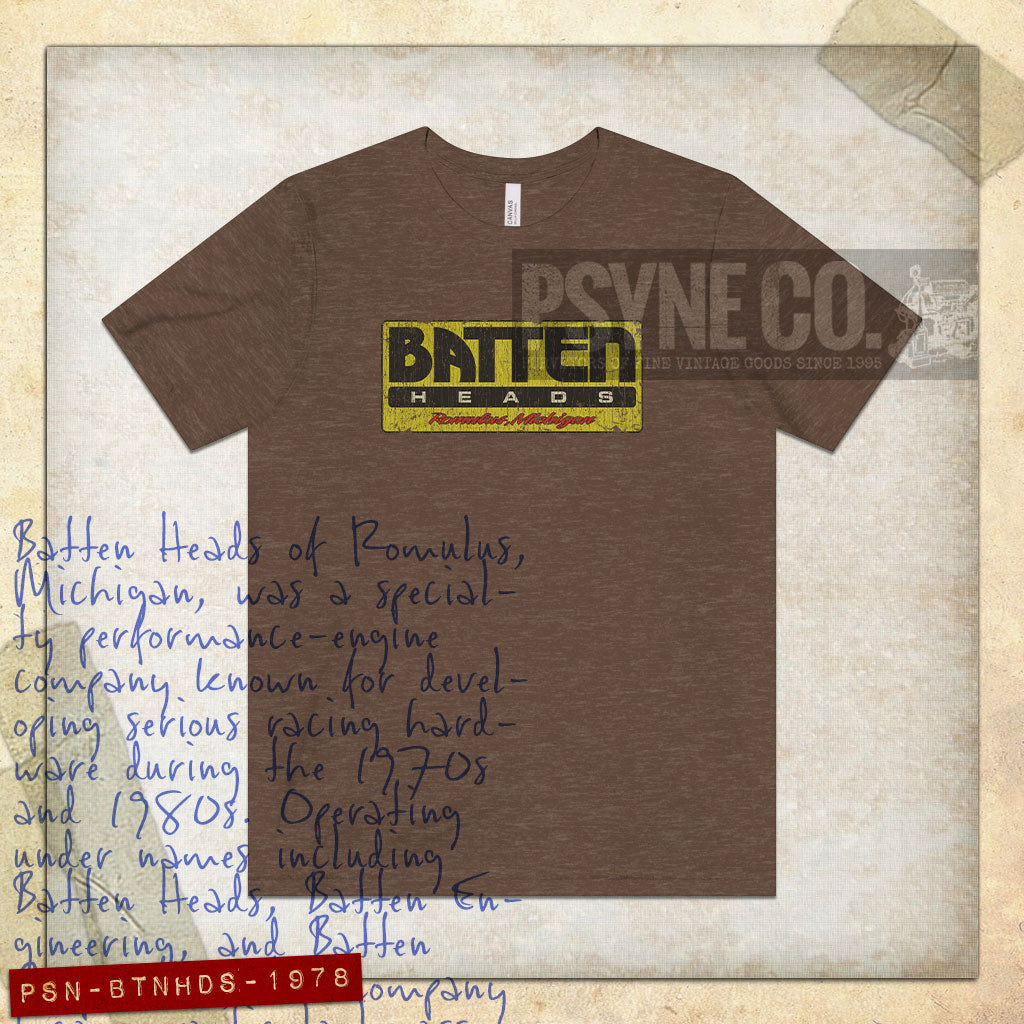 Batten Heads 1978 Vintage Men's T-Shirt