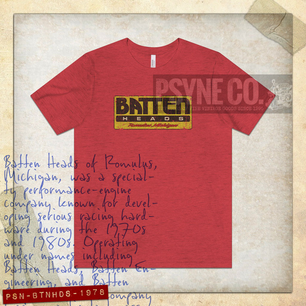 Batten Heads 1978 Vintage Men's T-Shirt