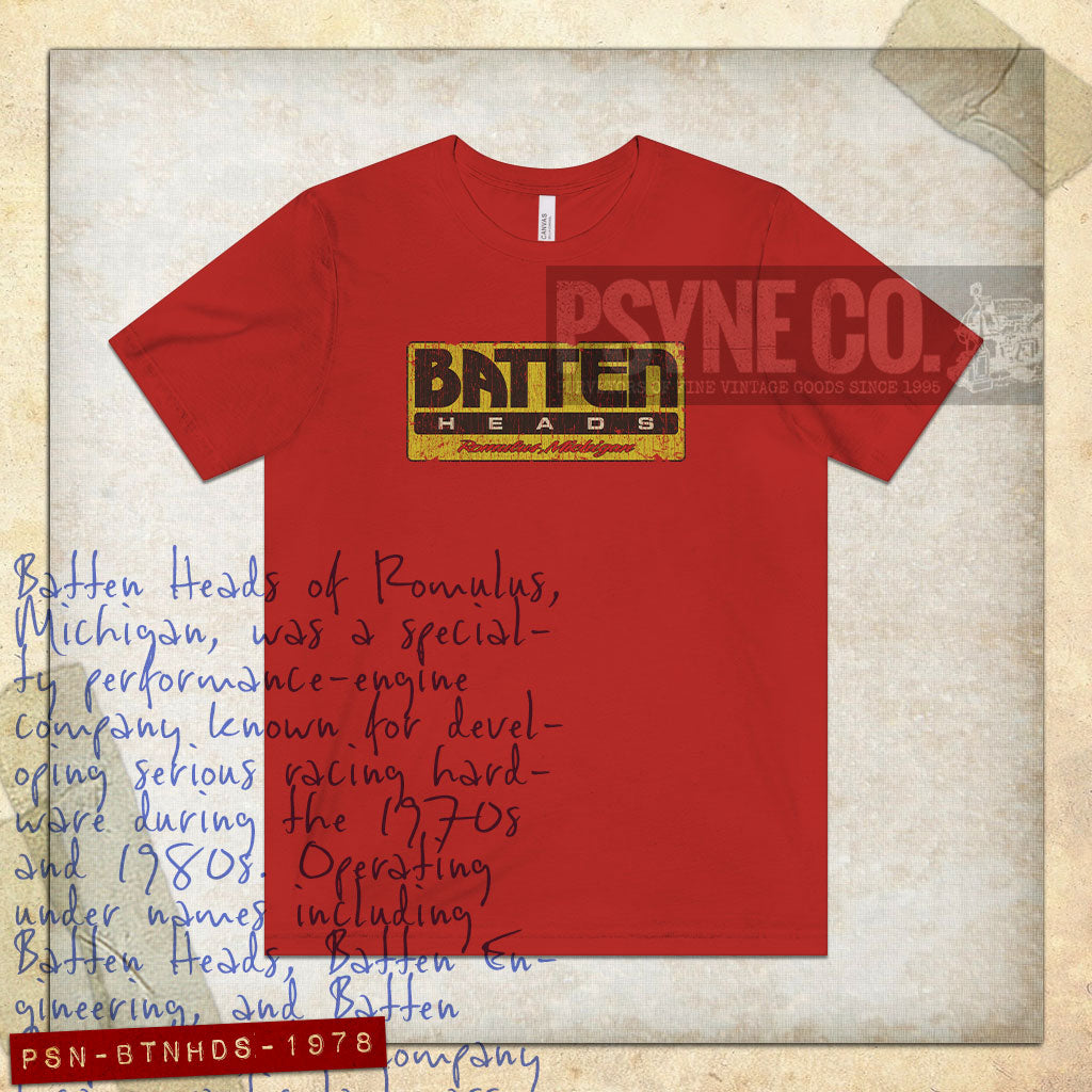 Batten Heads 1978 Vintage Men's T-Shirt