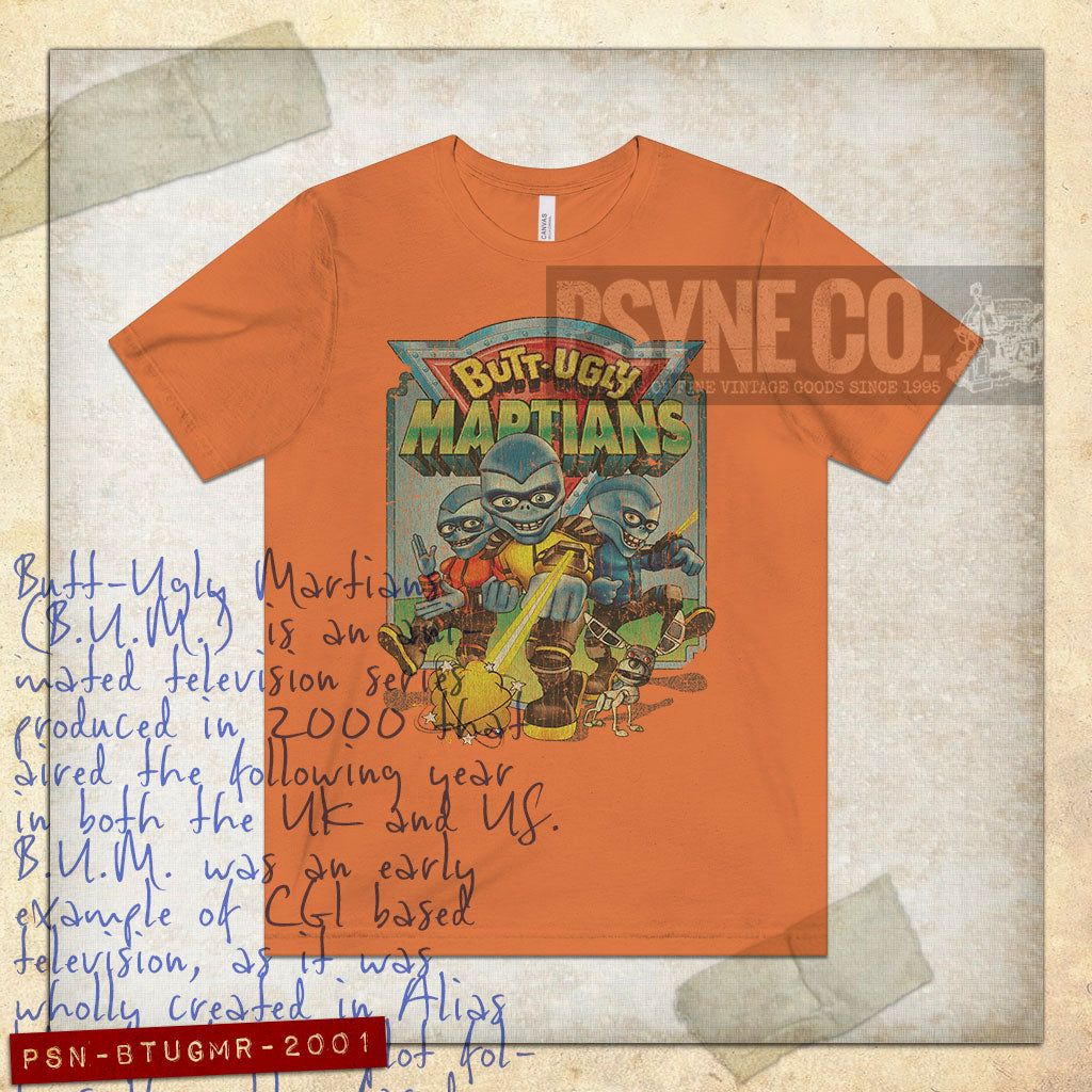 Butt-Ugly Martians 2001 Vintage Men's T-Shirt