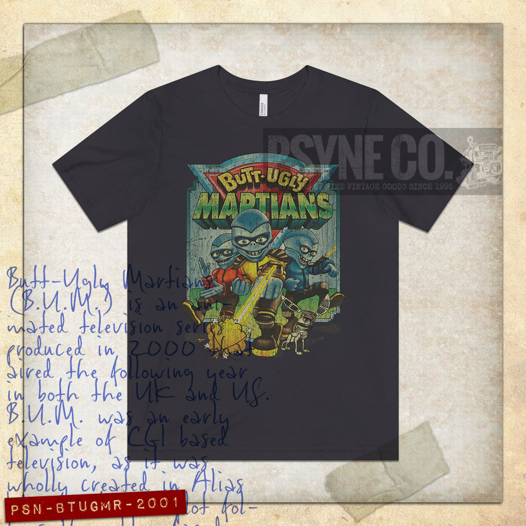 Butt-Ugly Martians 2001 Vintage Men's T-Shirt