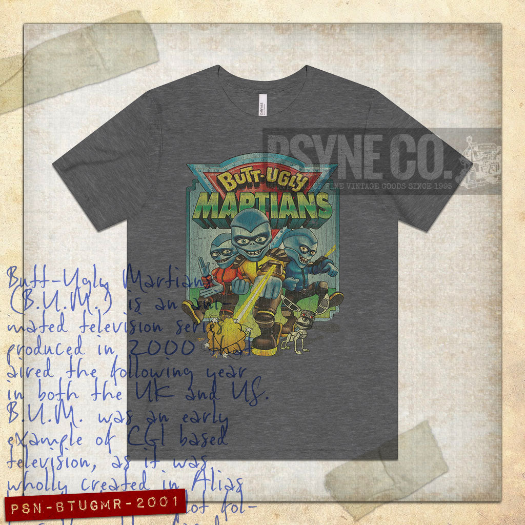 Butt-Ugly Martians 2001 Vintage Men's T-Shirt