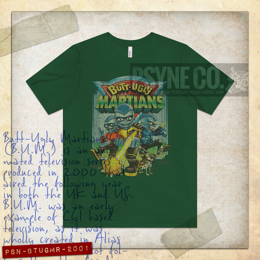 Butt-Ugly Martians 2001 Vintage Men's T-Shirt