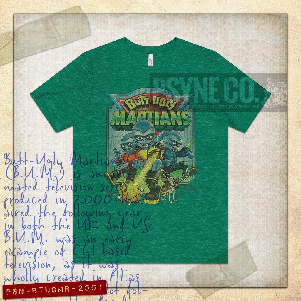 Butt-Ugly Martians 2001 Vintage Men's T-Shirt