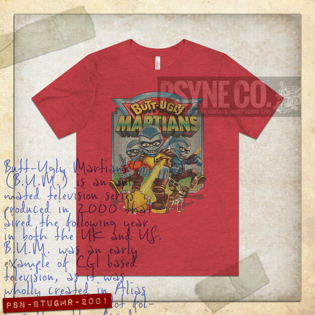 Butt-Ugly Martians 2001 Vintage Men's T-Shirt