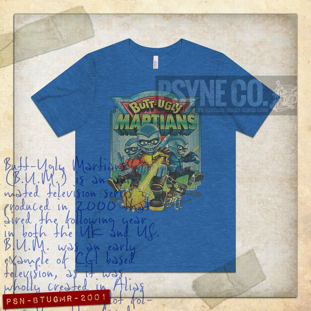Butt-Ugly Martians 2001 Vintage Men's T-Shirt